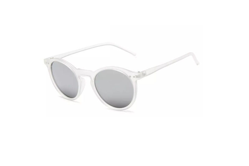 images Lennox - Clear Mirror Round Sunglasses