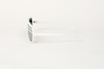 Kanye Half Shutter Shades with Mirror Lens - White Side