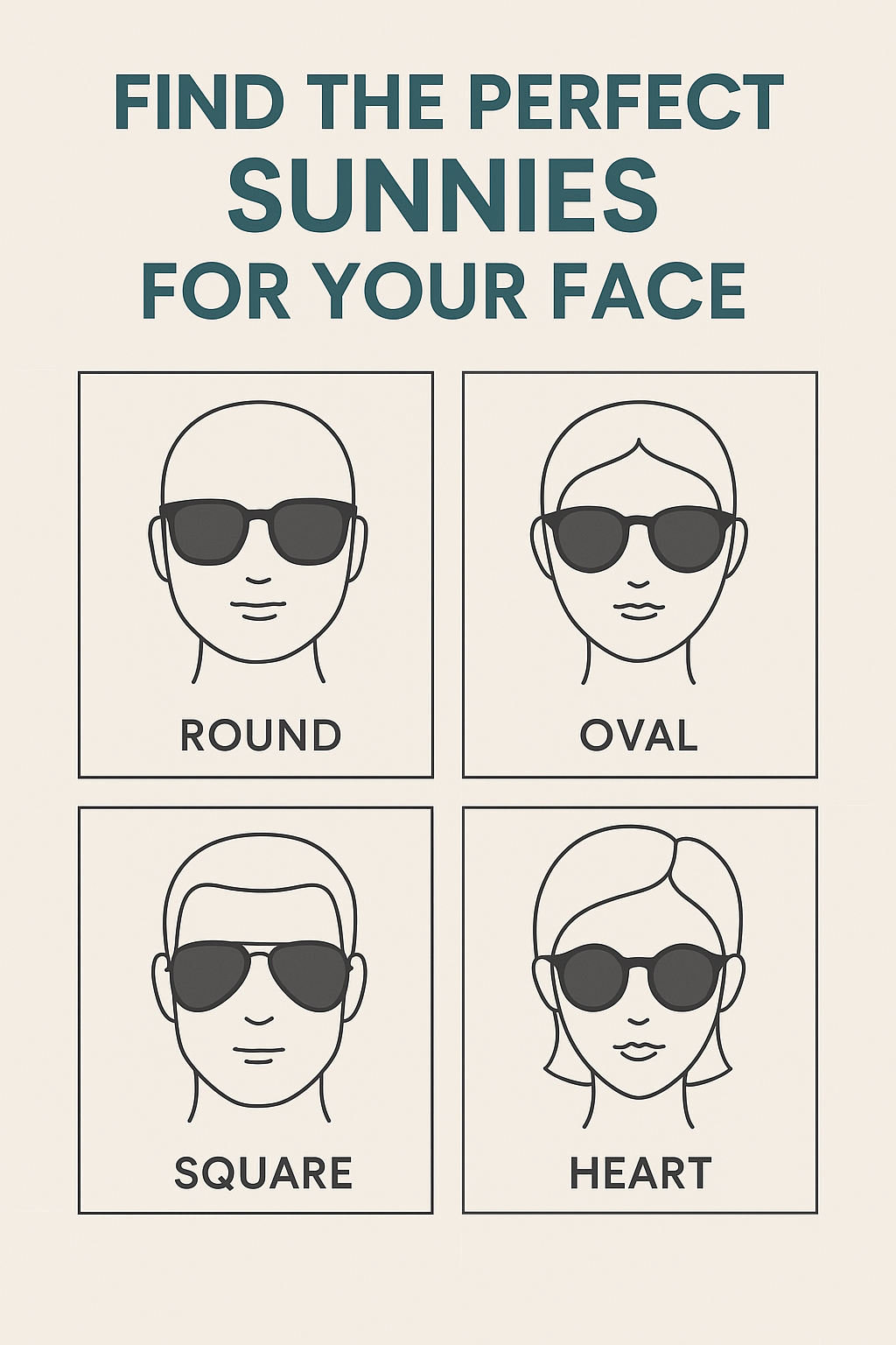 Best Sunglasses for Your Face Shape | Style Guide – Sunnies.com.au