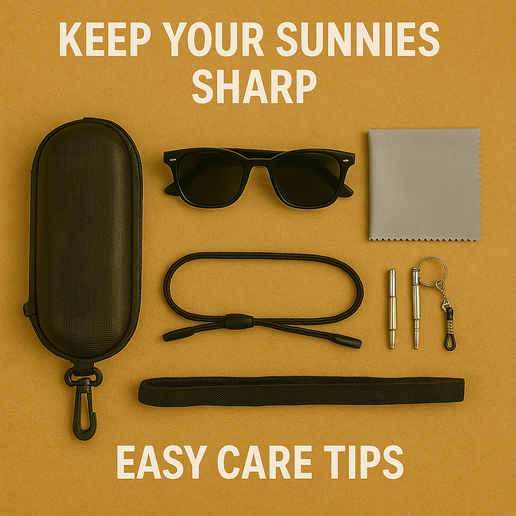 How to Care for Your Sunnies: Cleaning, Storage & Quick Repairs