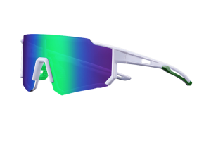 Raptor Polarised Sports Sunglasses White/Aura
